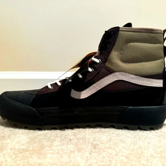 NEW Vans Sk8-Hi Gore-Tex MTE-3 Waterproof Winter Boot Shoe Brown Black Men